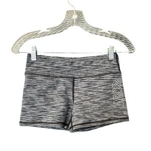 Grey Marl I Am Becoming Spandex Shorts